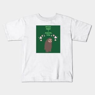 Hug A Sasquatch Kids T-Shirt